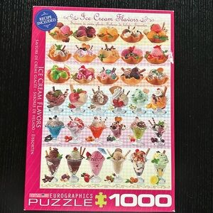 Eurographics “Ice Cream Flavors” 1000 piece puzzle